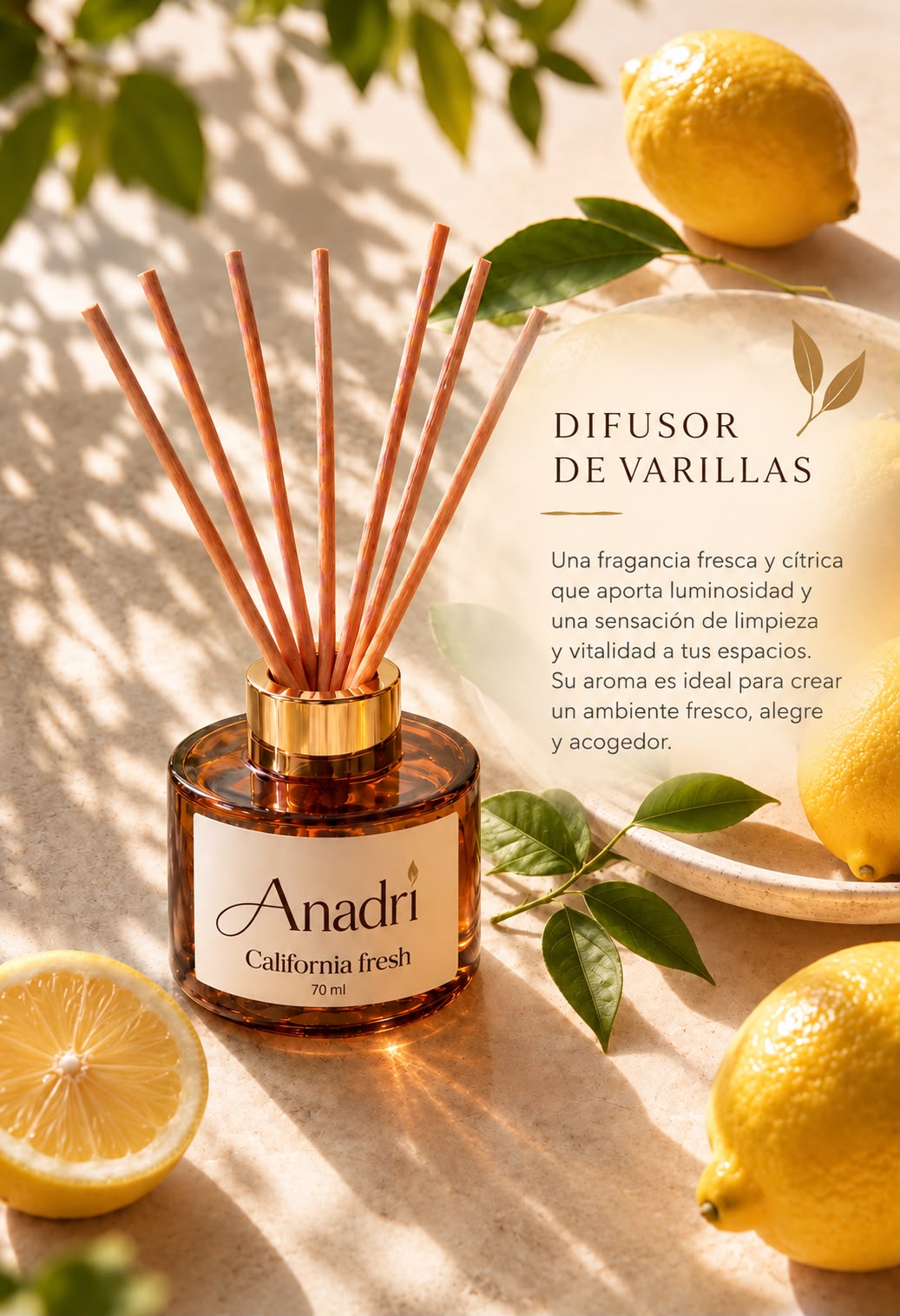 Difusor de Varillas Verbena Cítrica Silvestre